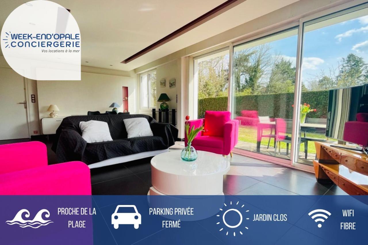 Villa Avec Jardin Aux Portes Du Touquet Paris-Plage Cucq Zewnętrze zdjęcie